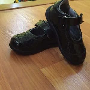 Stride Rite | Black Mary Janes Baby Walking Shoes
